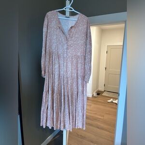 Dress forum long sleeve maxi